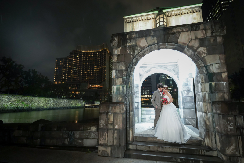 広大な背景のロケーション撮影♪