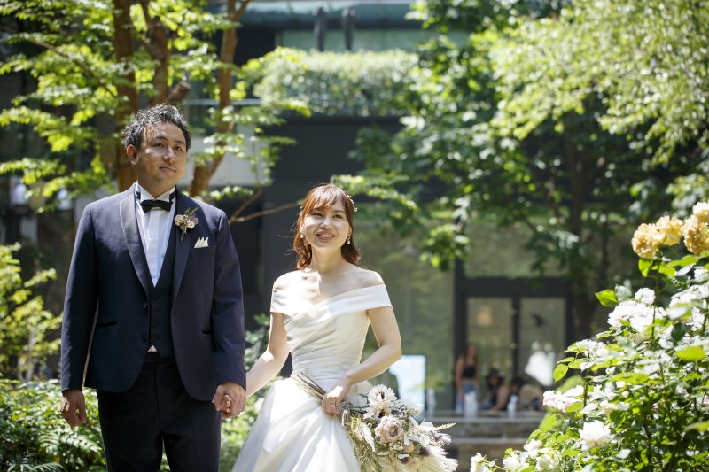 日の光に照らされて