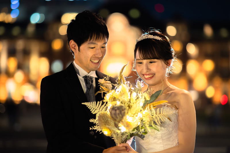ブーケを光らせて☆