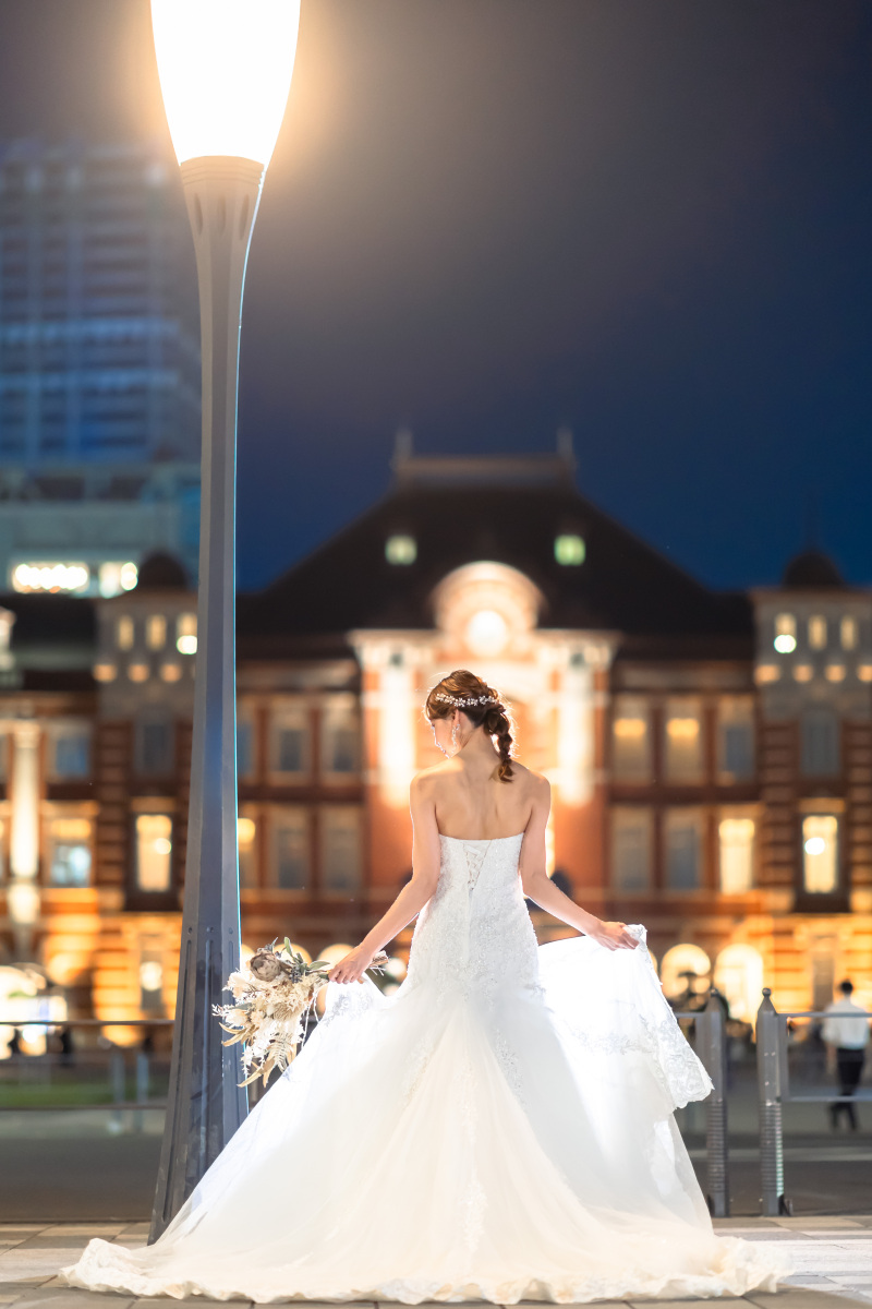 新婦様のソロショット