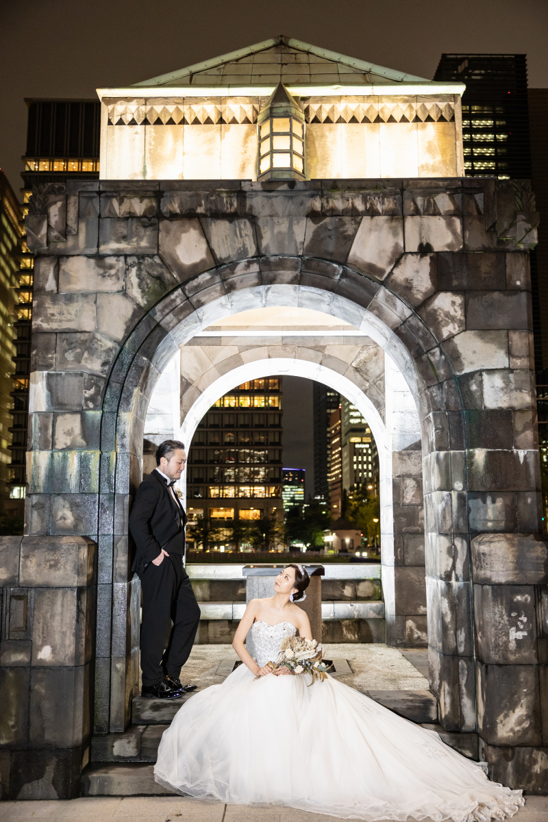 段差を使ってポージング♪