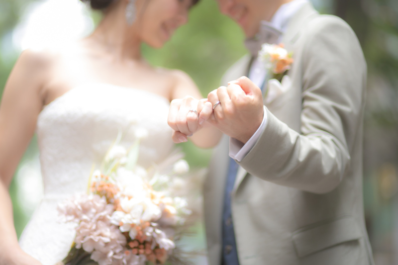 大切なウェディングリング!