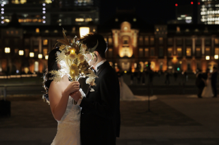 洋装3ロケ＋追加1ロケで特別感UP！東京駅周辺の美しい街並みを舞台に