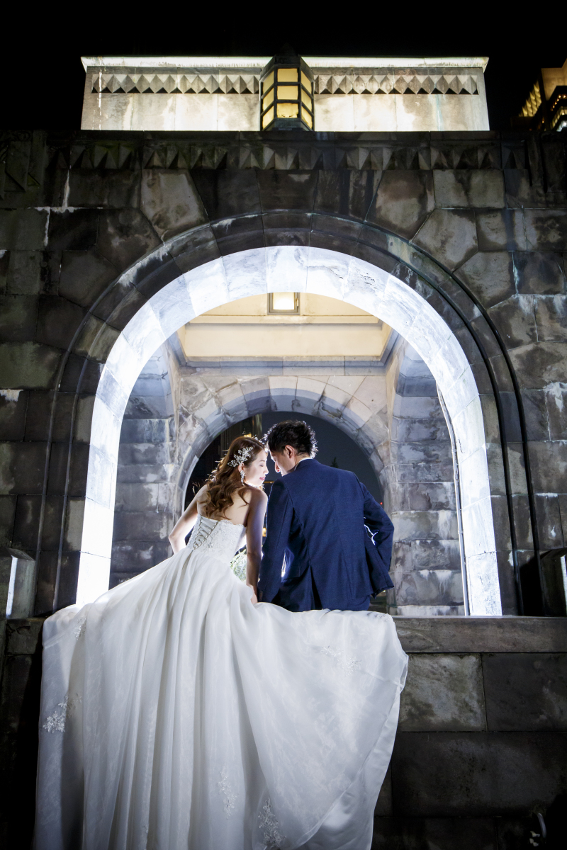 おでこをくっつけてのショット♪