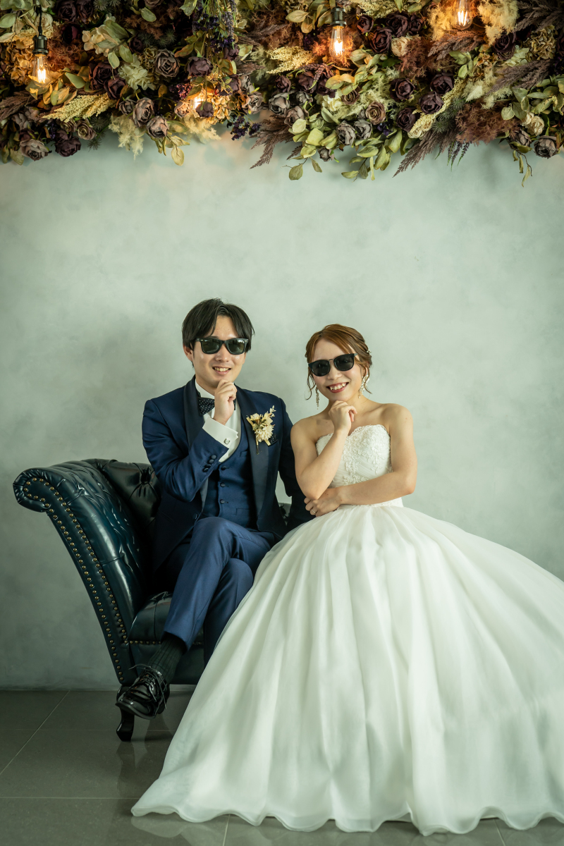 お二人ならではの小物で演出♪