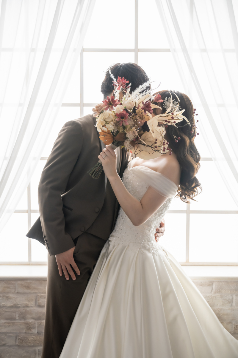 顔を近づける距離が自然な状態