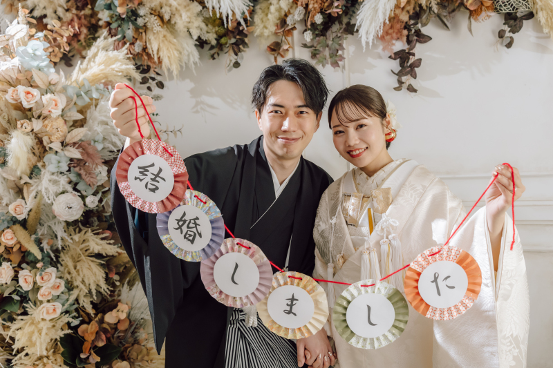 かわいい小物を使って