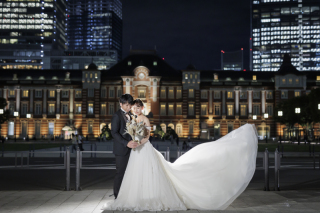 夜の2ロケーション【東京駅と和田倉門】