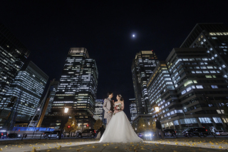 丸の内周辺を３箇所巡る！夜の洋装3ロケーションプラン♪