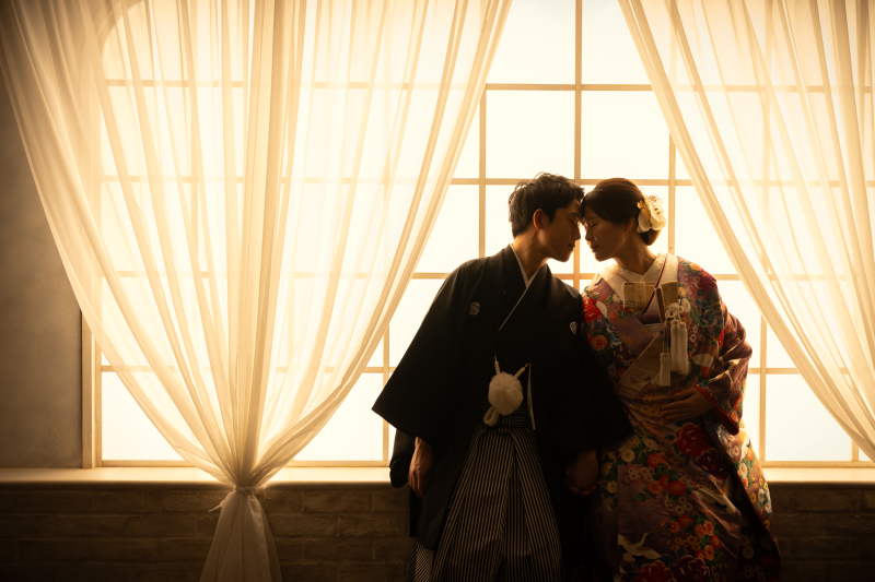 夕陽に包まれているよう