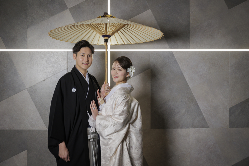 番傘といっしょに