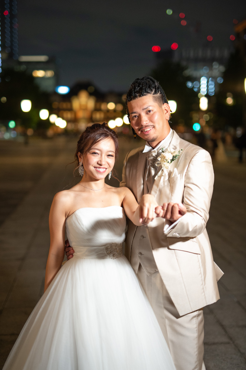 幸せそうなお二人!