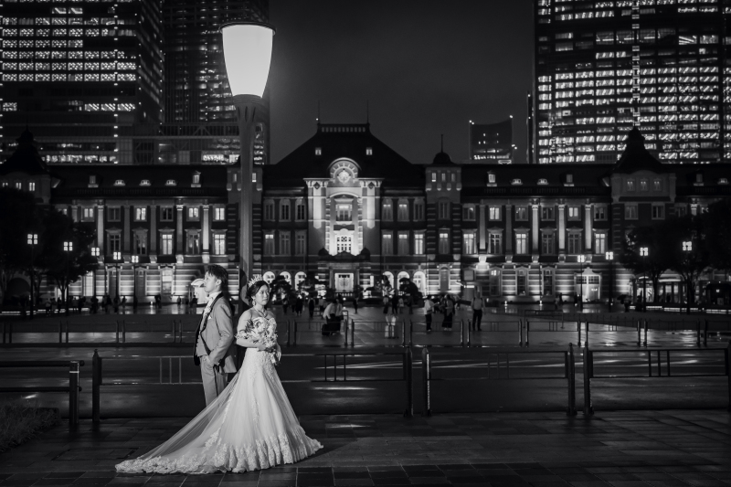 白黒にするだけでお洒落に♪