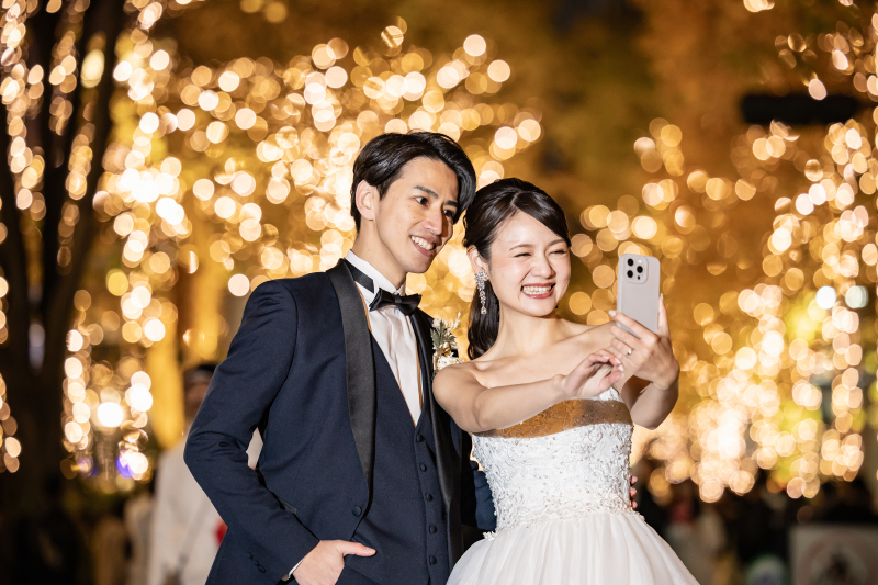 撮影の合間に…