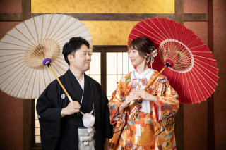 和装も洋装も1日で撮影♪