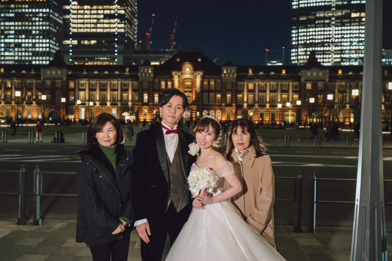 大切なご家族とのショット