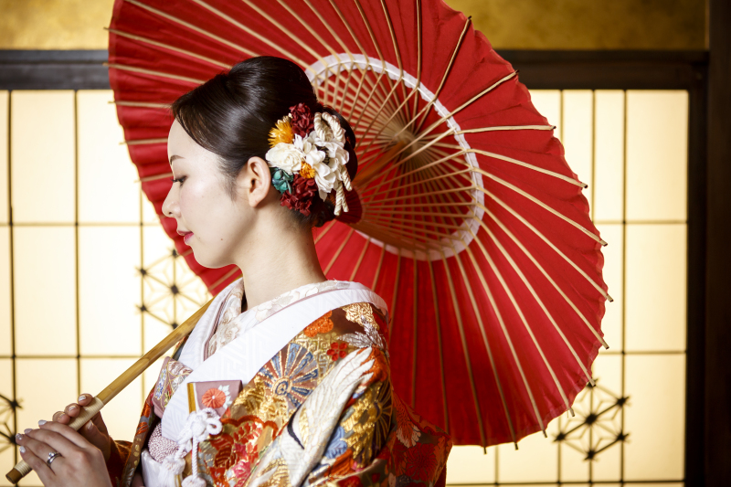 和装ソロショット【新婦】