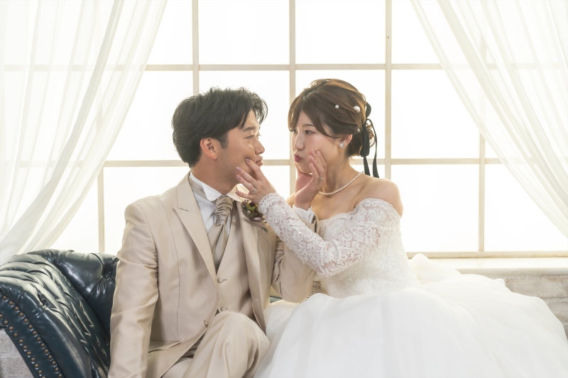 頬に触れる手と弾けるような笑顔