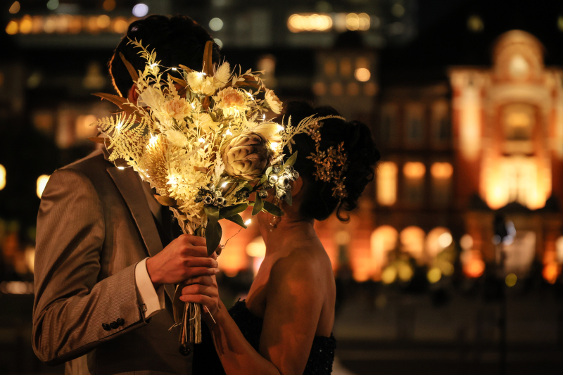 顔隠しショット