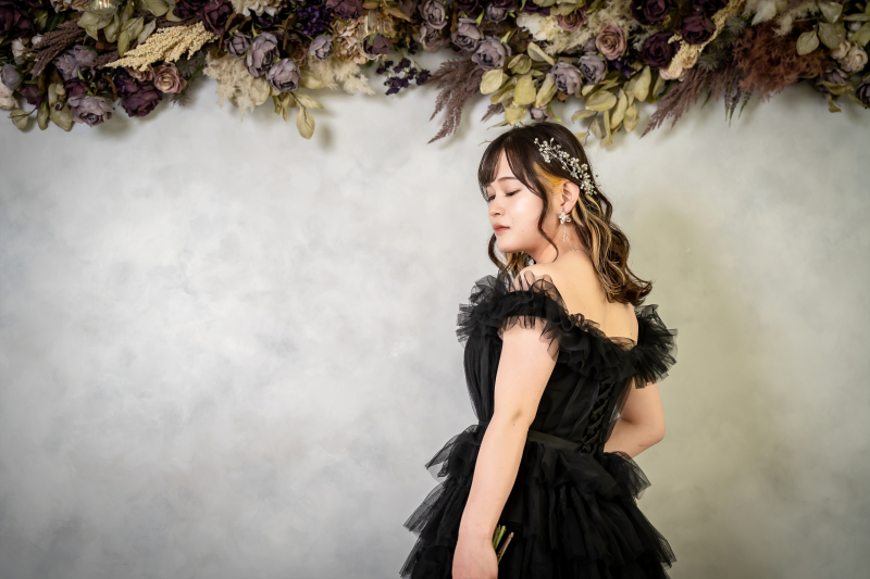 黒ドレスが映える日