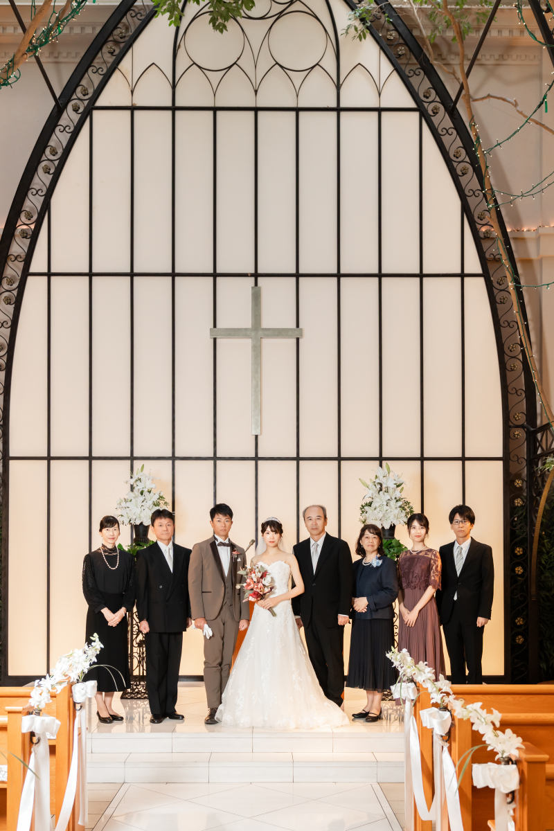 チャペル内集合写真