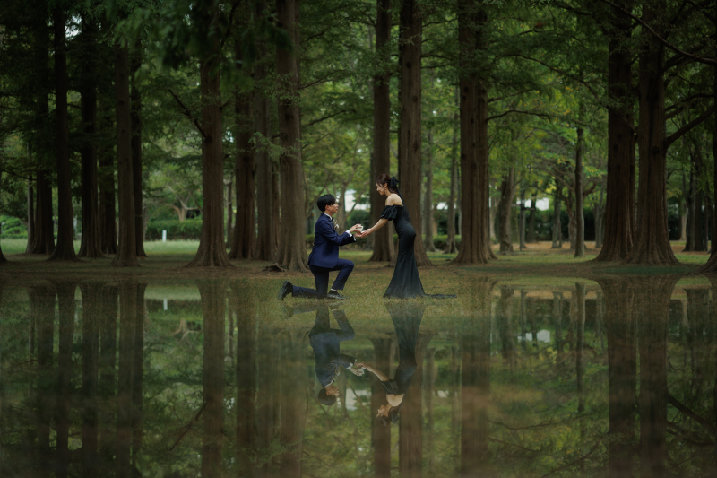 水面にもうひとつの誓い