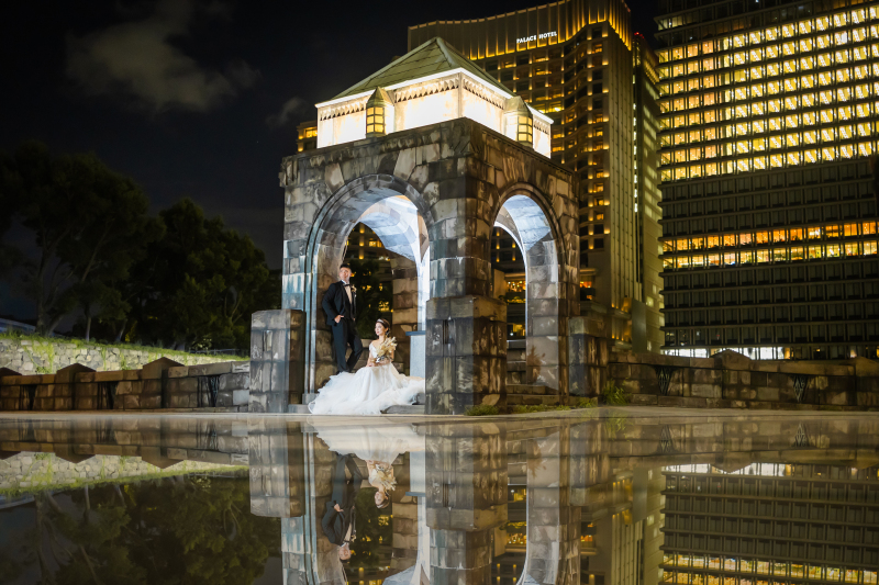 和田倉門でもリフレクション!!