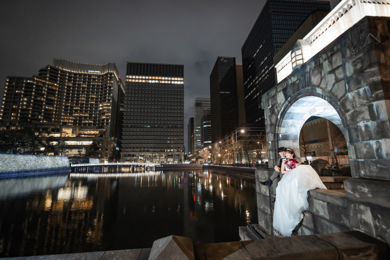 和田倉門のお堀ショット