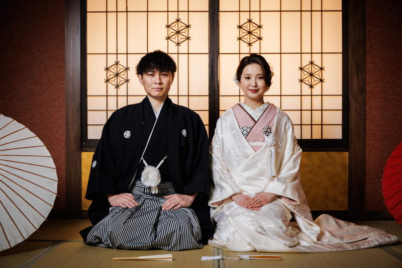 定番の正座ショット!