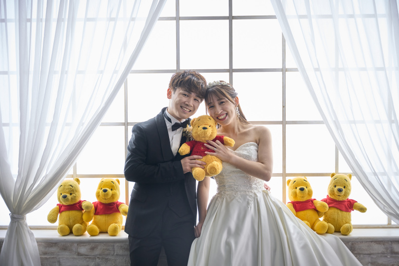 持込OKで自由度アップ!スタジオ撮影も含めた洋装2ロケーション前撮りプラン★★