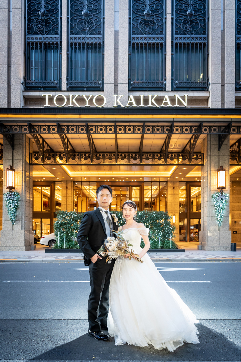 東京會舘からスタート♪