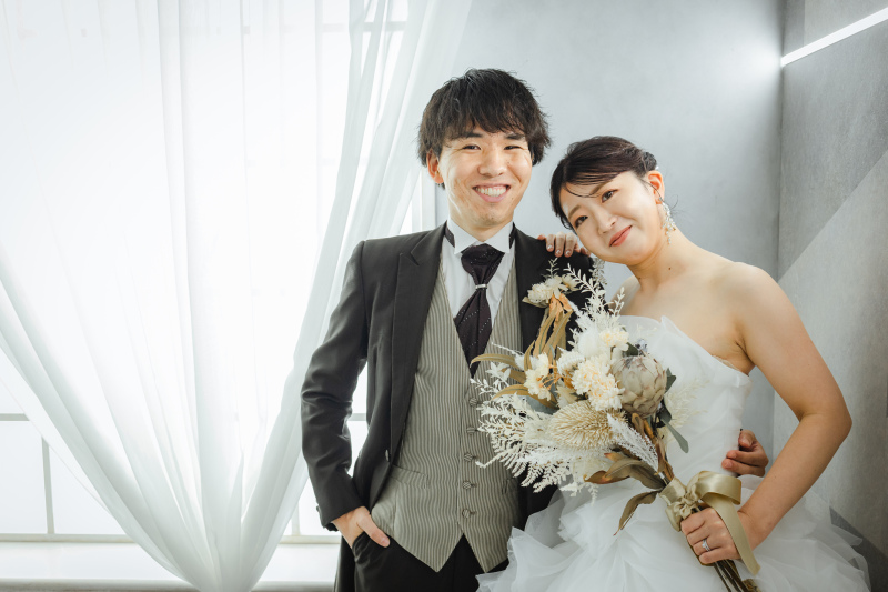 ぎゅっと寄り添って