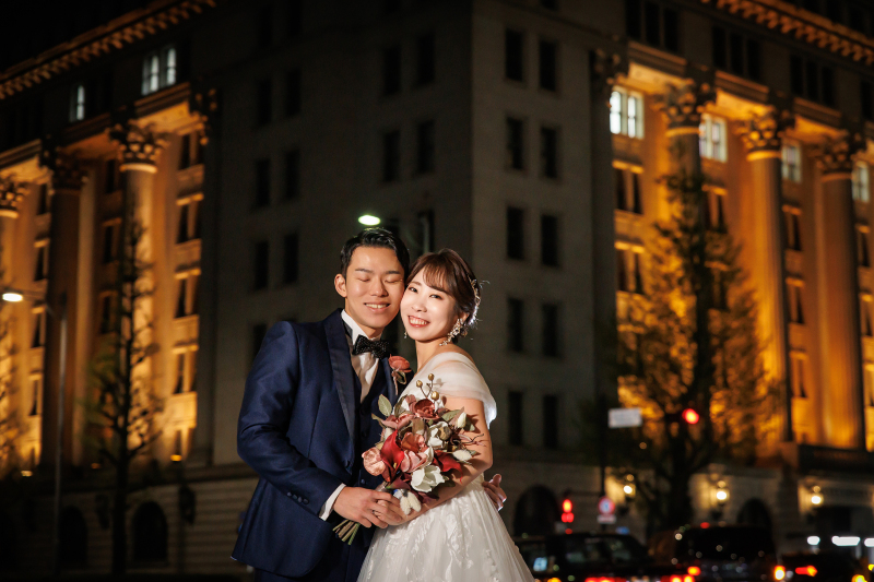 離れたところからの明治安田生命館