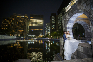 輝く夜のロケーション