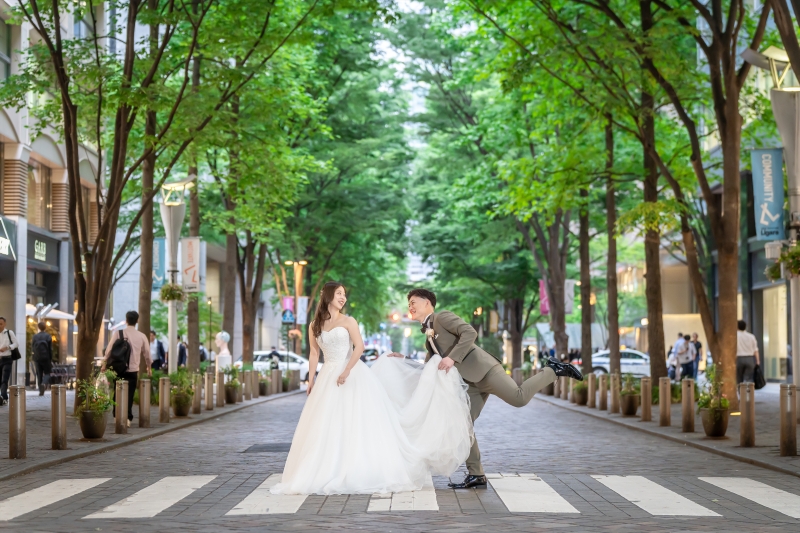 ふたりのストリートスナップ