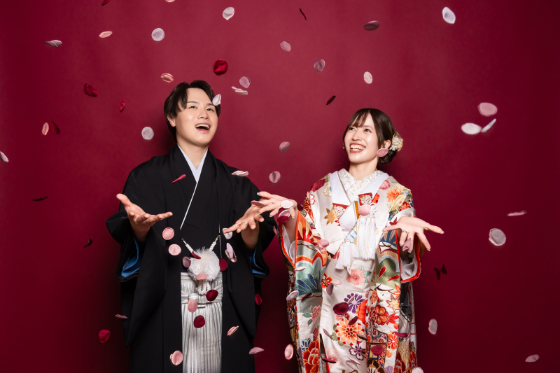 ご新郎様ヘアメイク付き！和装掛け替＆美肌レタッチの特別プラン