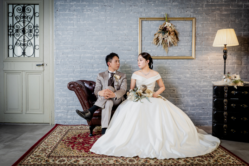 柔らかな室内の距離