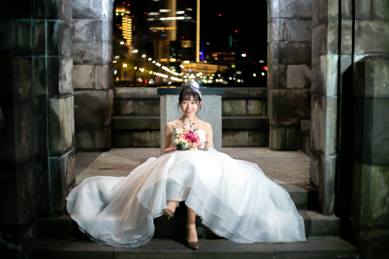 お座りショット