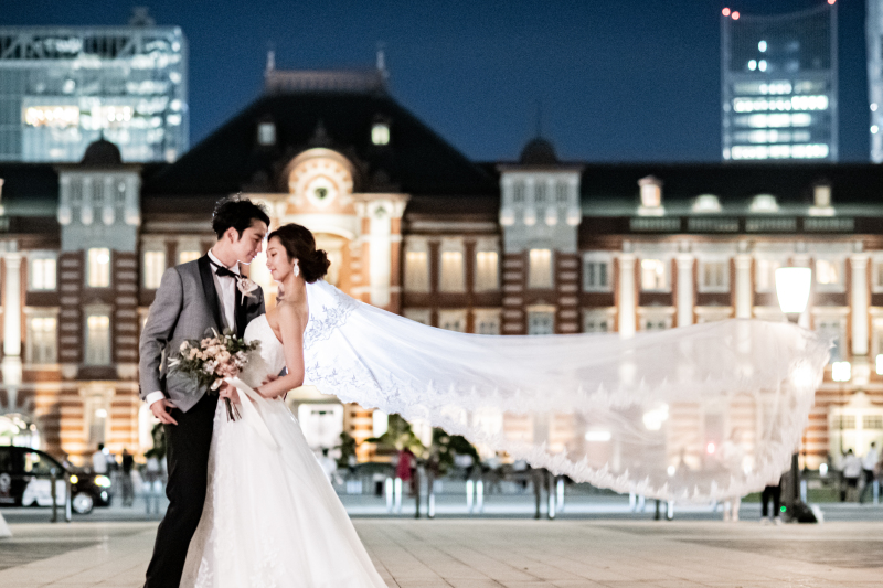 美しい、ベールショット。