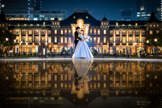 可愛くもロマンチックな東京駅ロケーション撮影