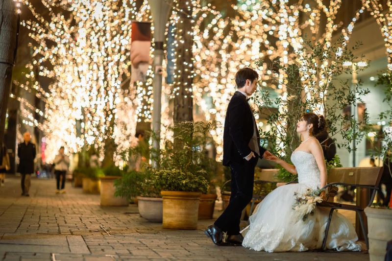 イルミネーションを取り入れて