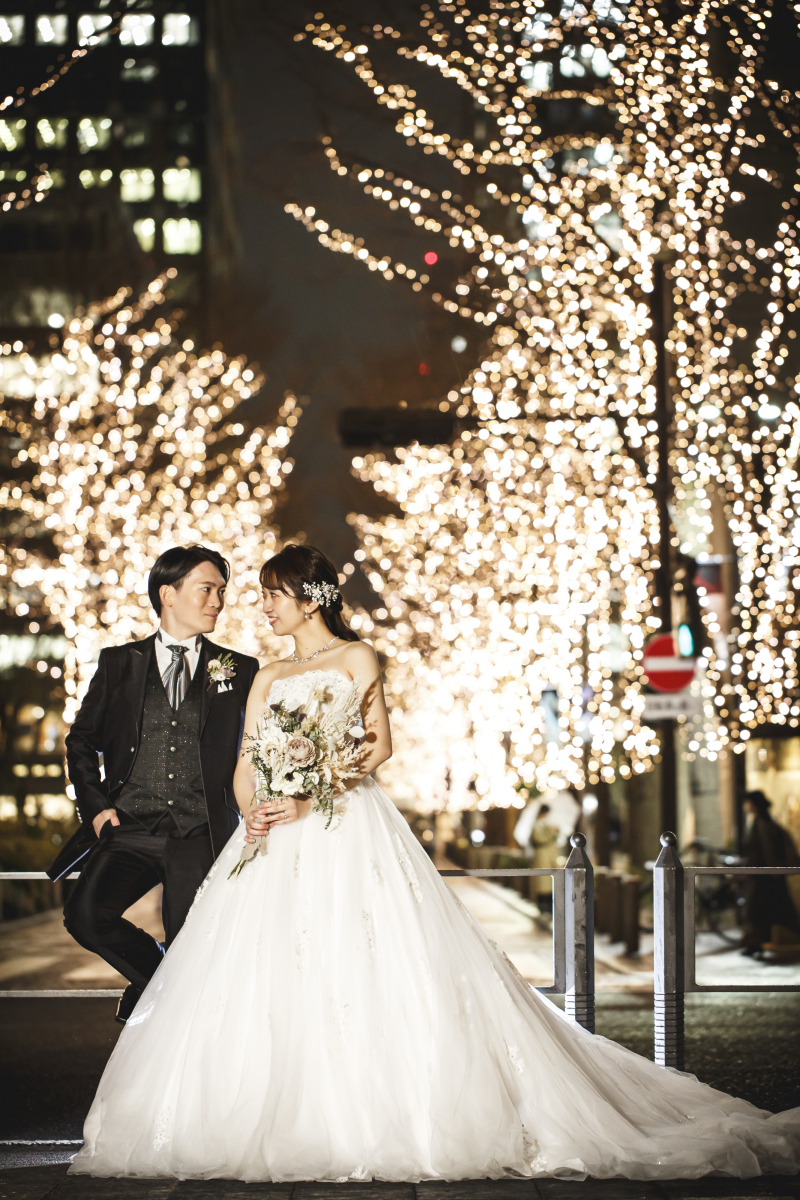 見つめ合うお二人