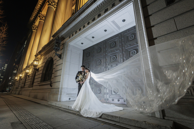 ロングベールに乗せた誓い