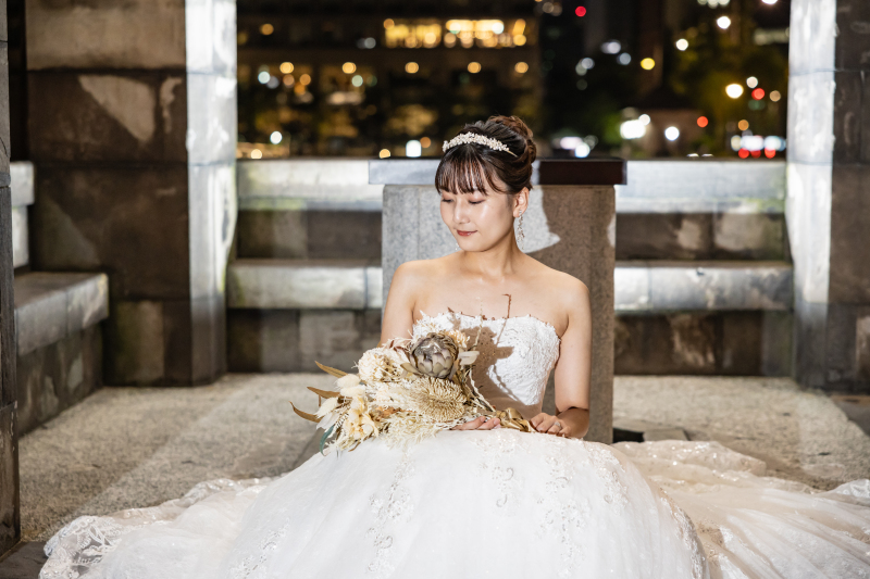 お座りショット♥