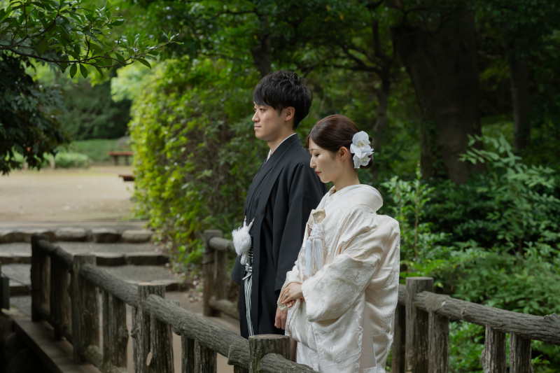 お二人の見つめる先は...