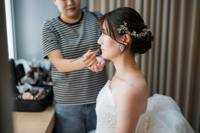 花嫁、準備中♡