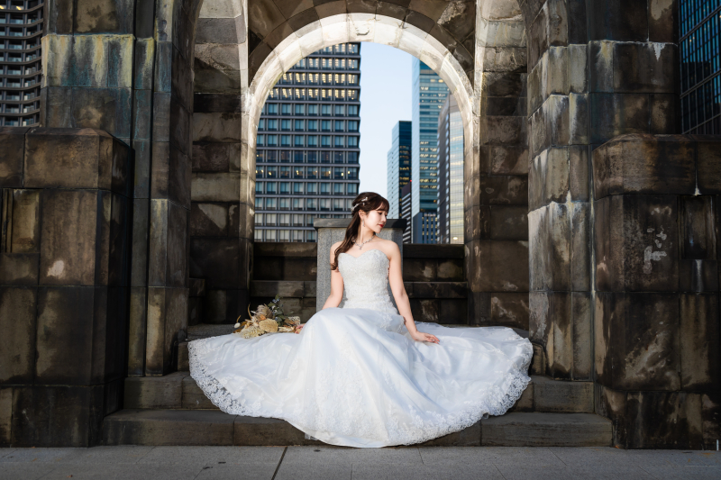 純白のドレスに想いをのせて