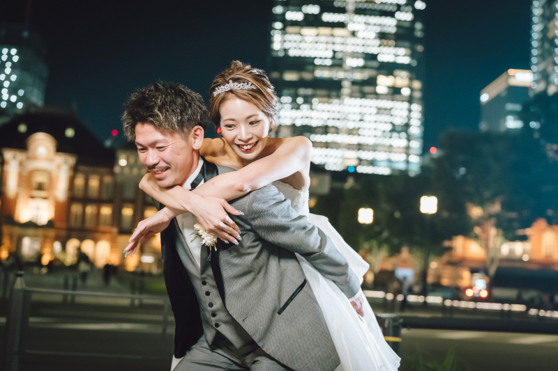 結びはおんぶ♥