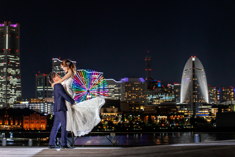 結びの抱っこショット!