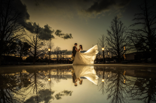 【夕景からスタート☀】洋装夜ロケーション♫